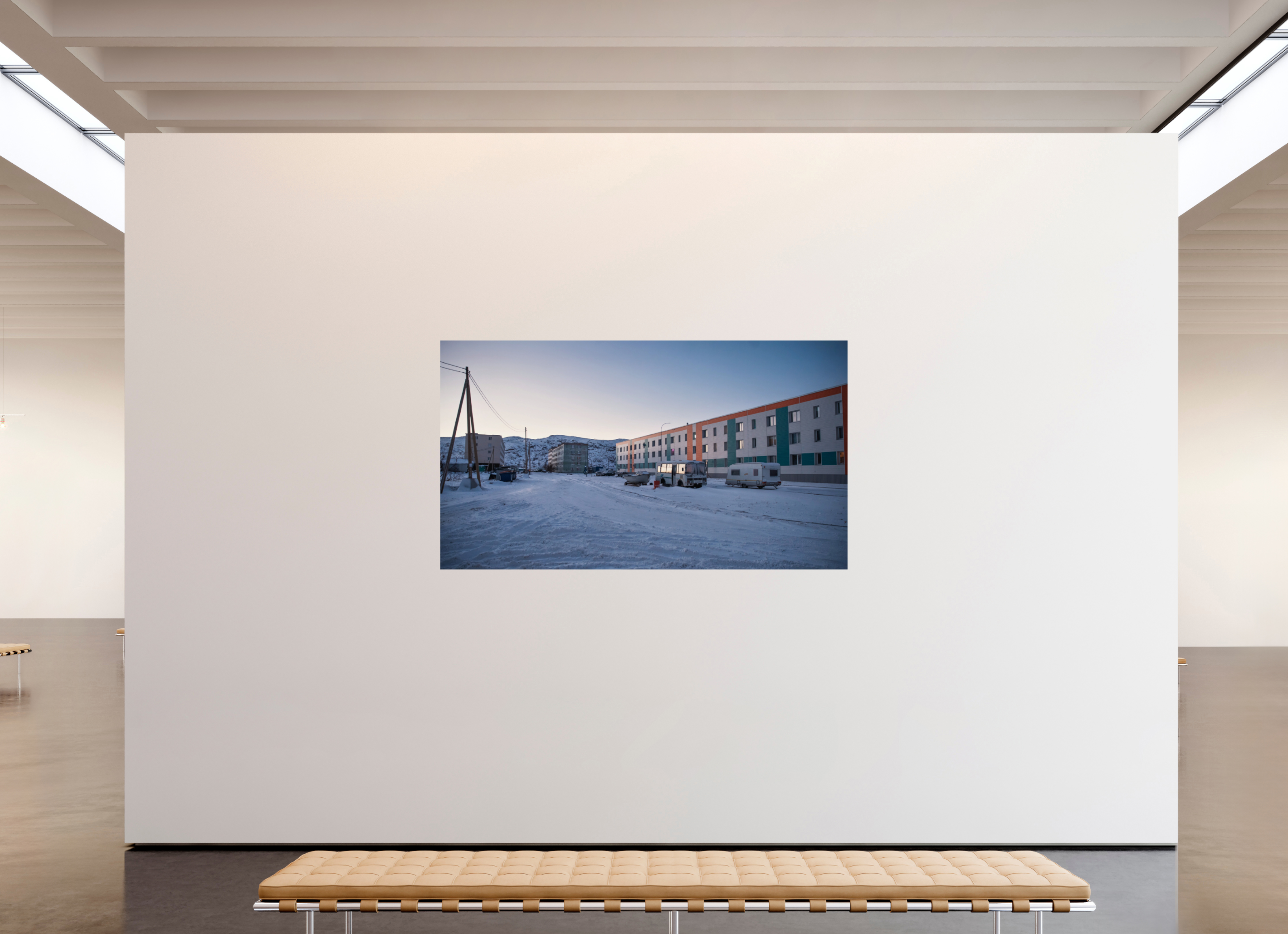 80 x 45″, Photo Print On Fuji Crystal DP II Arctic Ghosts: The Shores of Teriberka