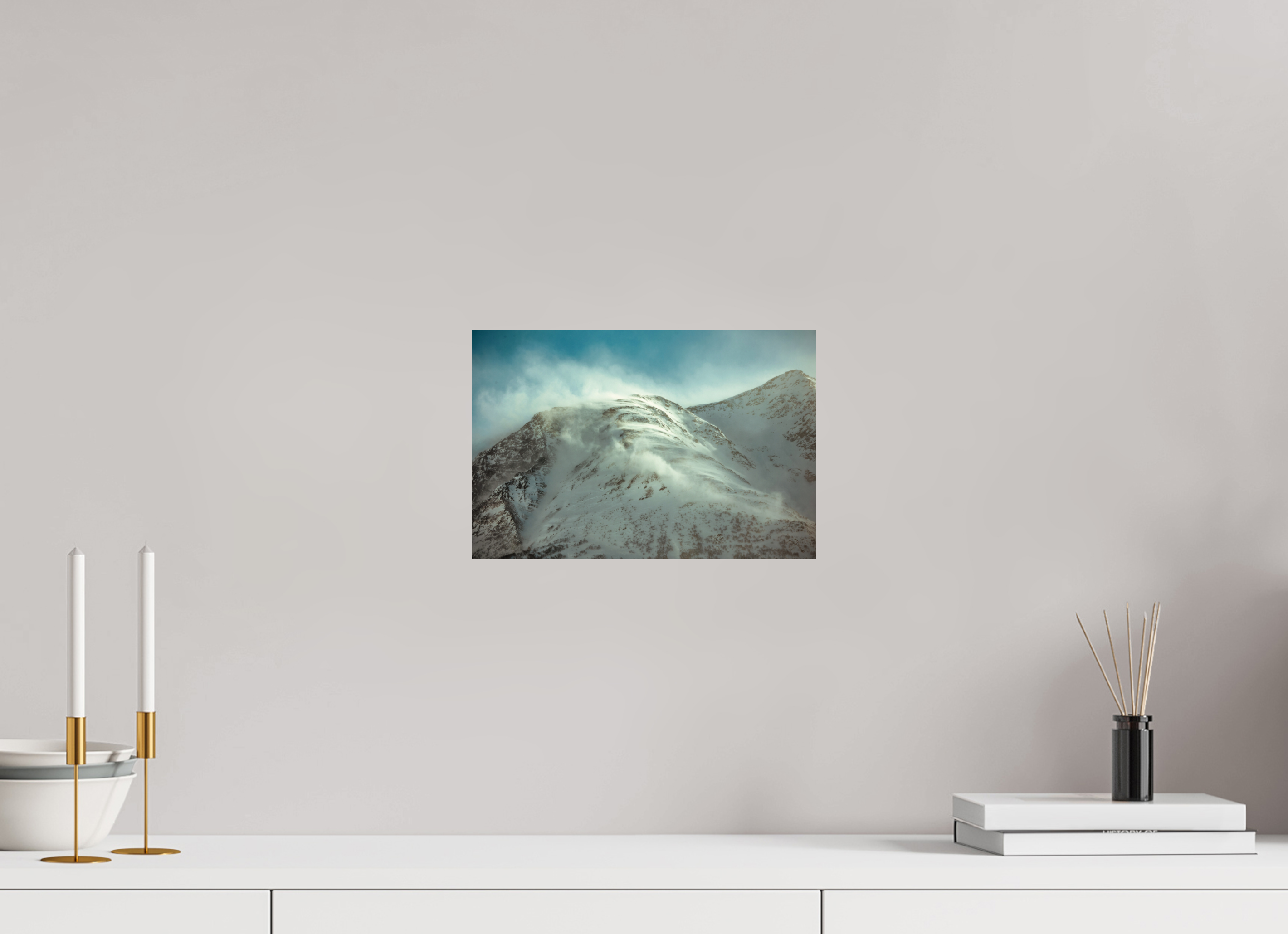 12 x 8″, Photo Print On Fuji Crystal DP II Bridges of Cloud: The Caucasus Peaks