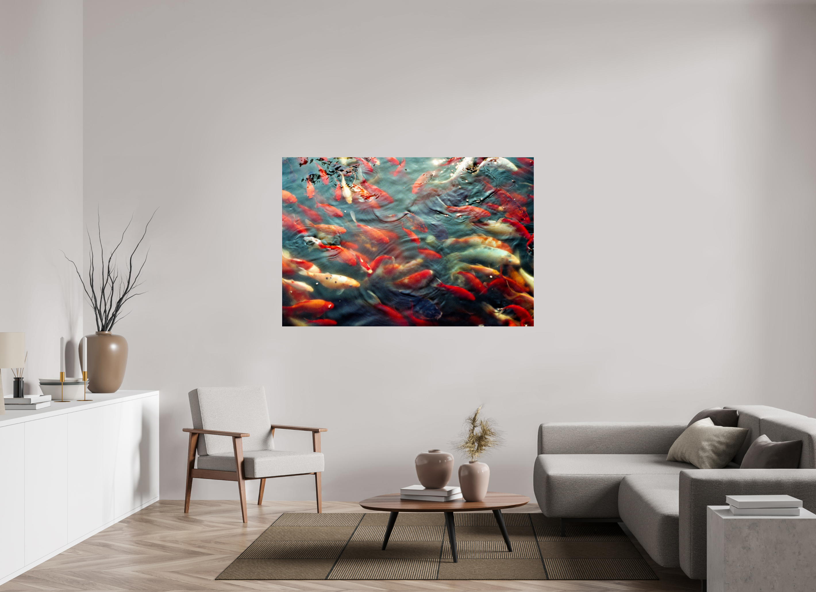 64 x 43″, Photo Print On Fuji Crystal DP II Amber Currents: A Morning in Vladivostok