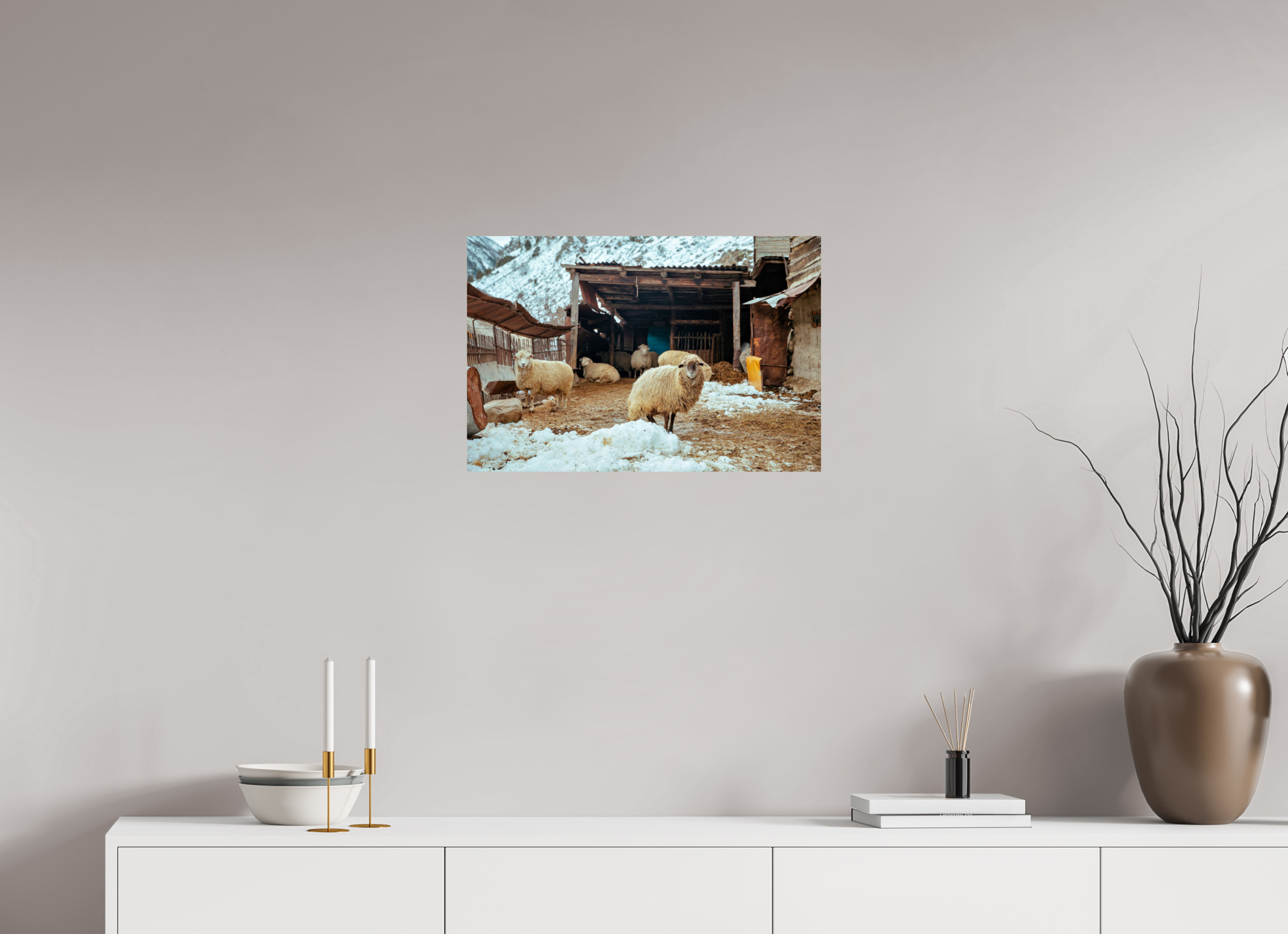 24 x 16″, Photo Print On Fuji Crystal DP II Highland Sanctuary: Shepherds of the Caucasus