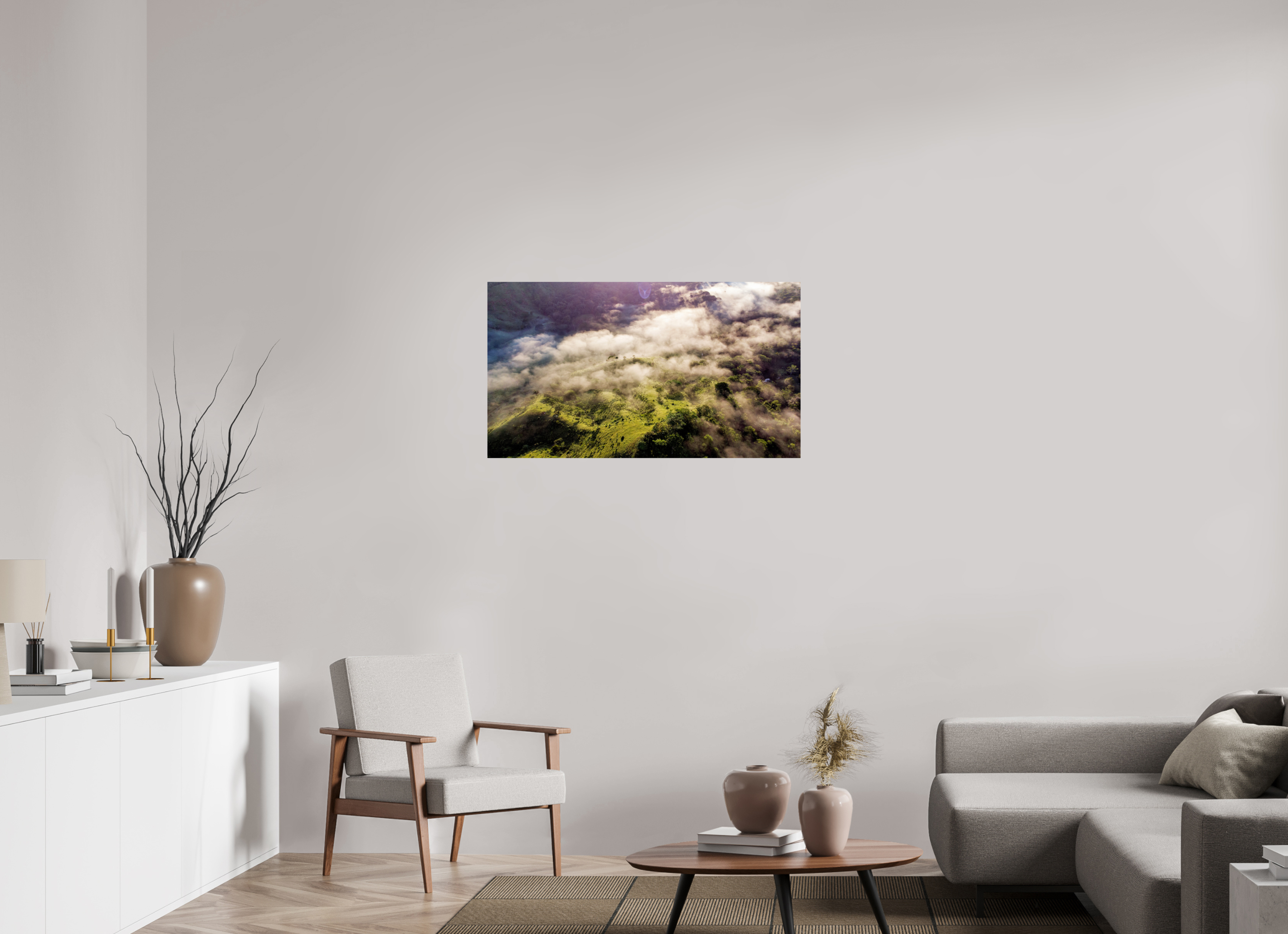 40 x 22.5″, Photo Print On Fuji Crystal DP II Jungle Mist: The Caribbean Highlands of Colón