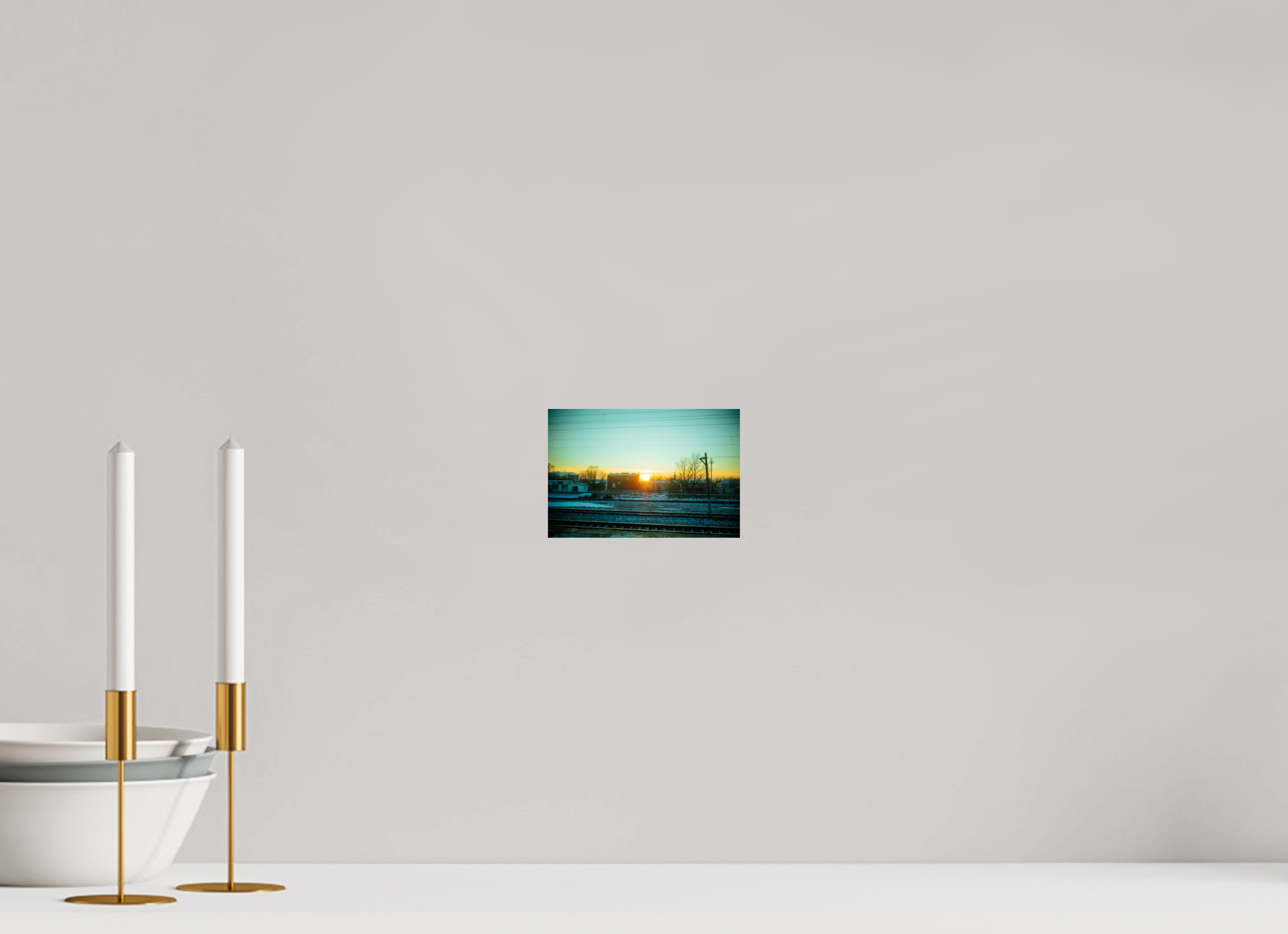 6 x 4″, Photo Print On Fuji Crystal DP II Trans-Siberian Gold: Sunset from the Rails