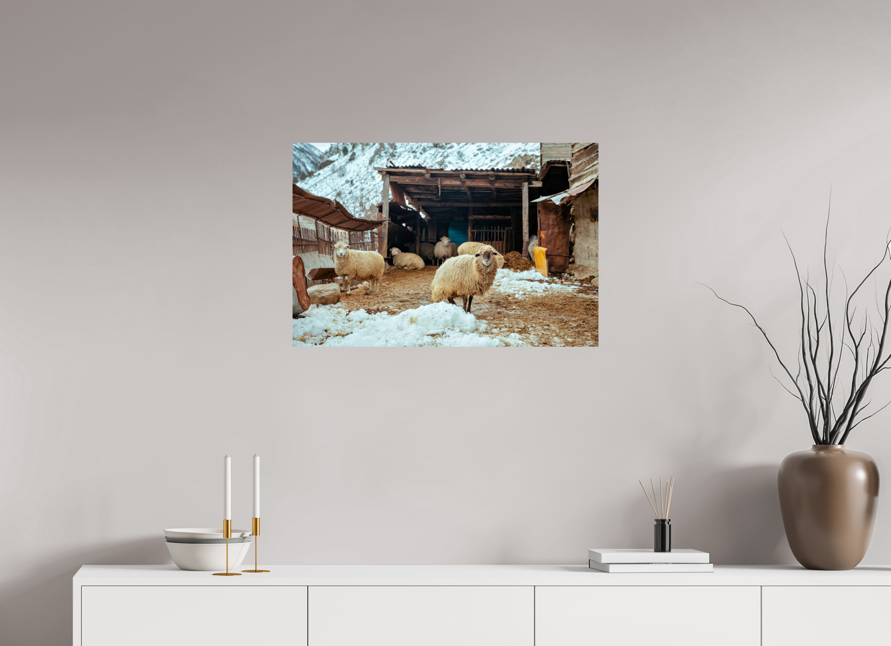 30 x 20″, Photo Print On Fuji Crystal DP II Highland Sanctuary: Shepherds of the Caucasus