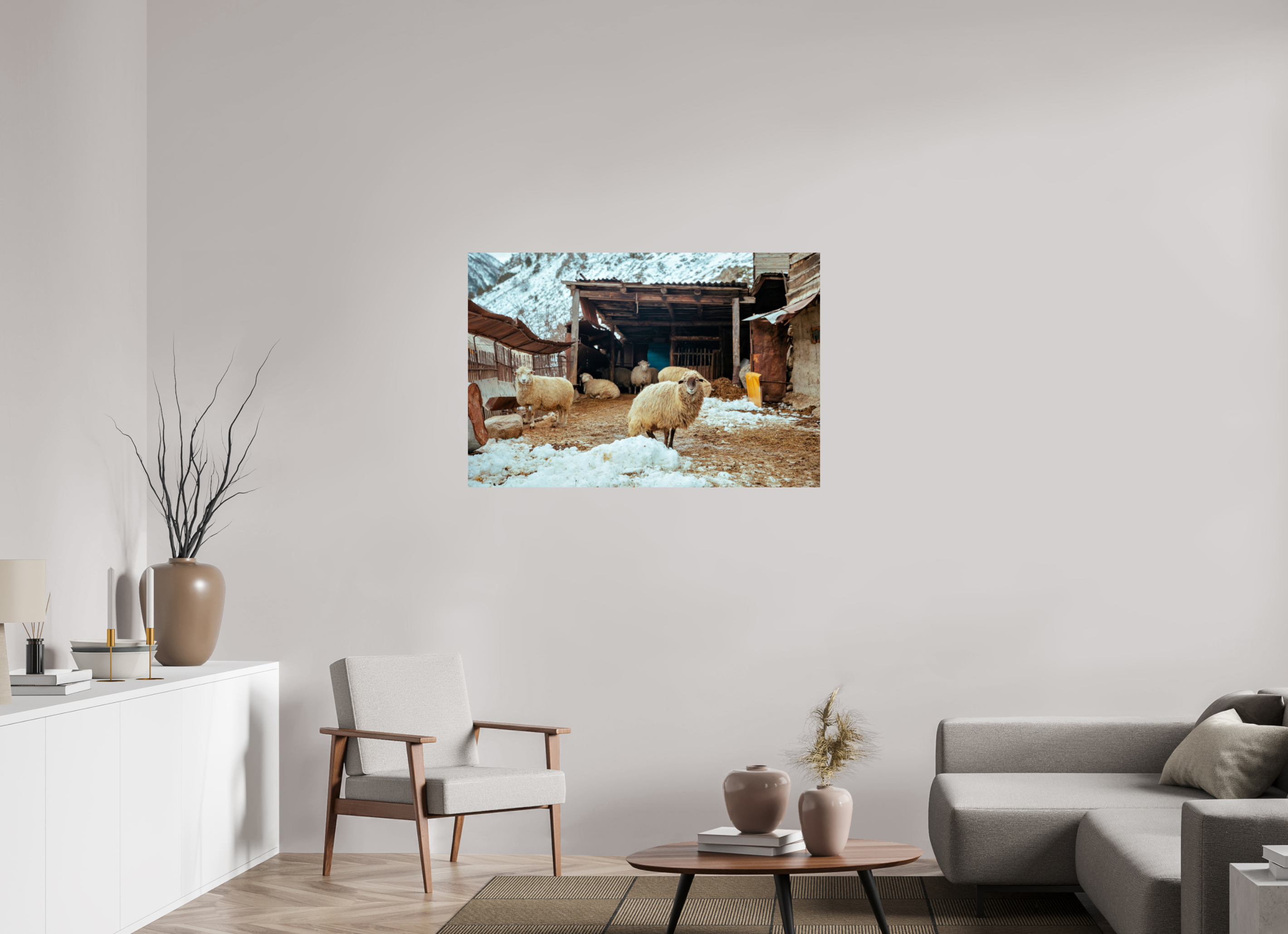 45 x 30″, Photo Print On Fuji Crystal DP II Highland Sanctuary: Shepherds of the Caucasus