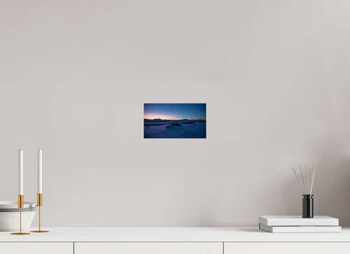 8 x 4.5″, Photo Print On Fuji Crystal DP II Arctic Dawn: The Sleeping Tundra