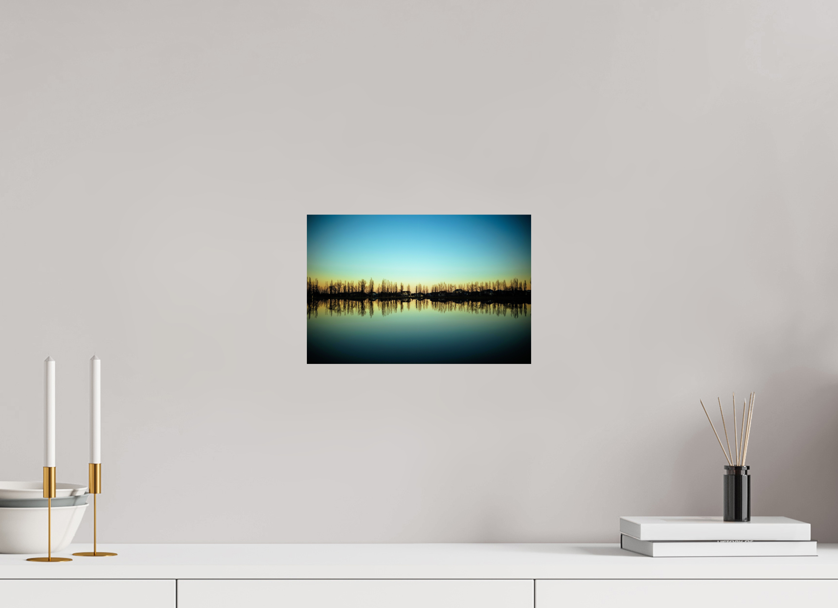 12 x 8″, Photo Print On Fuji Crystal DP II Caucasus Mirror: Twilight in Nalchik