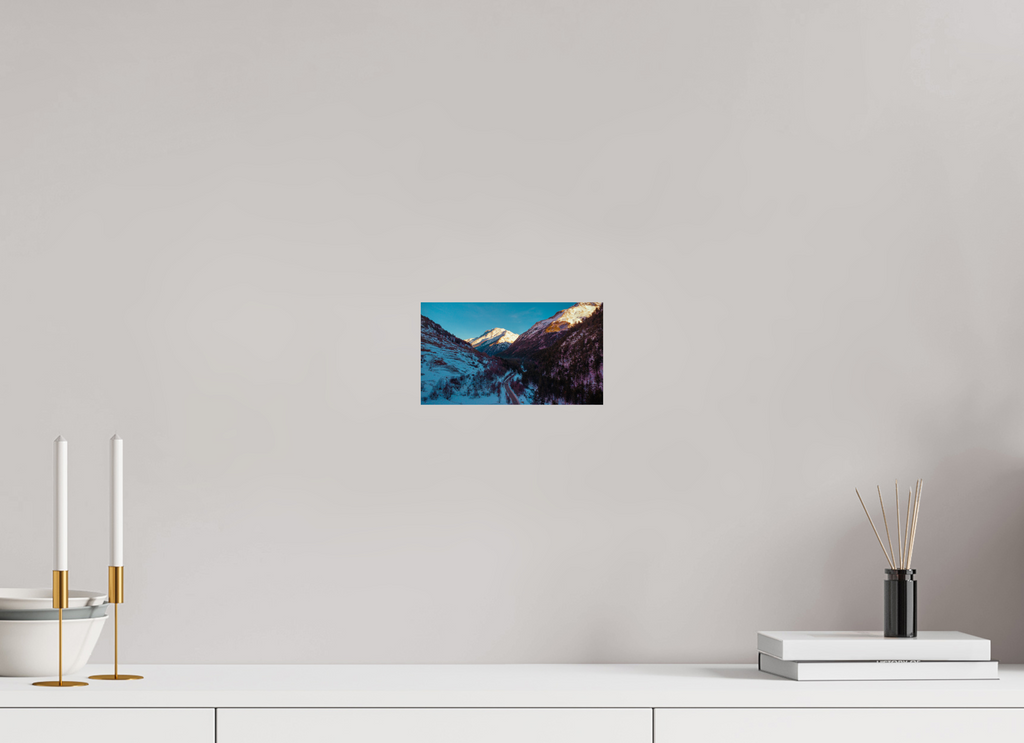 8 x 4.5″, Photo Print On Fuji Crystal DP II The Road to Elbrus: A Path Through the Clouds