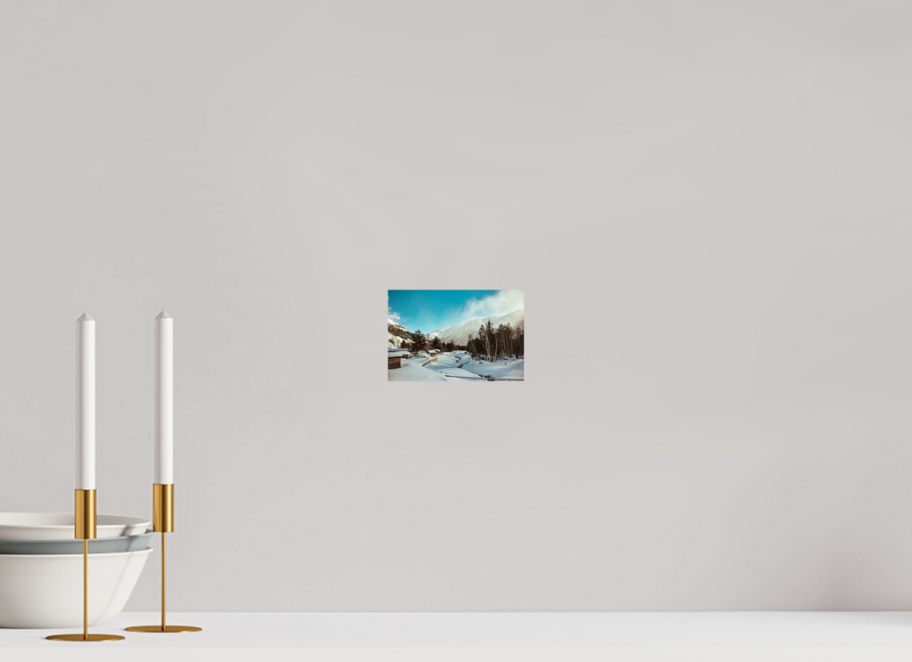 6 x 4″, Photo Print On Fuji Crystal DP II Winter in Elbrus