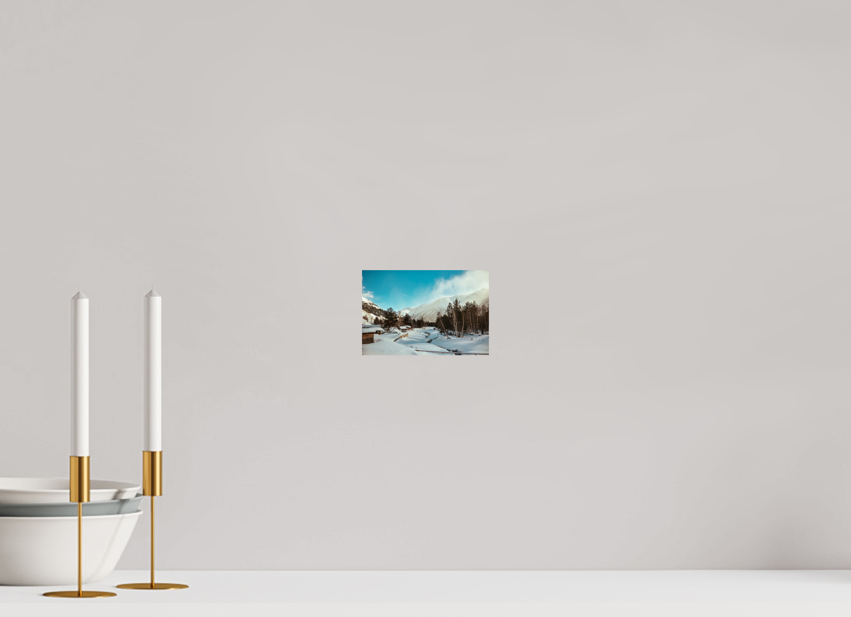 6 x 4″, Photo Print On Fuji Crystal DP II Winter in Elbrus