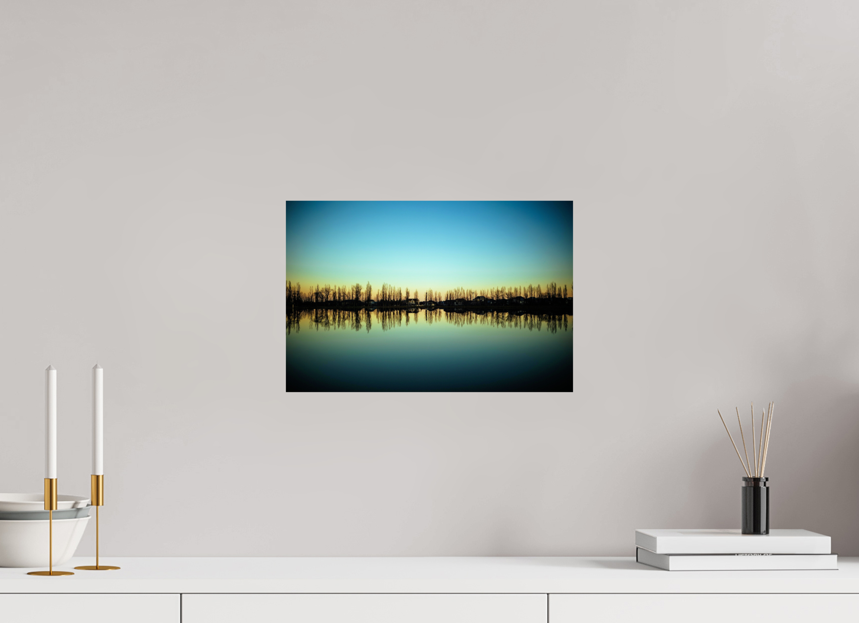 15 x 10″, Photo Print On Fuji Crystal DP II Caucasus Mirror: Twilight in Nalchik