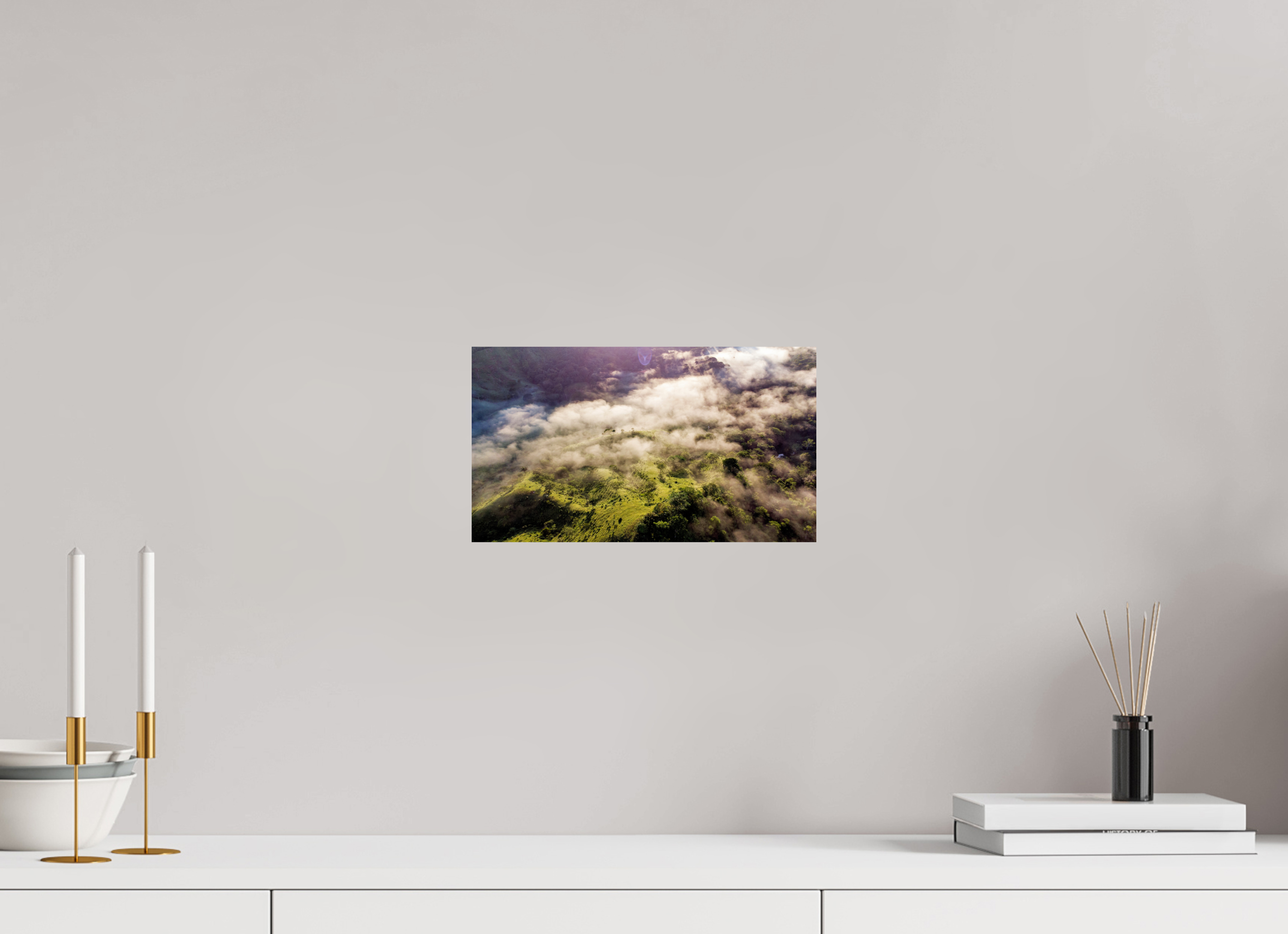 12 x 6.8″, Photo Print On Fuji Crystal DP II Jungle Mist: The Caribbean Highlands of Colón